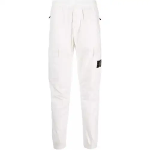 STONE ISLAND Casual Pants Men's White