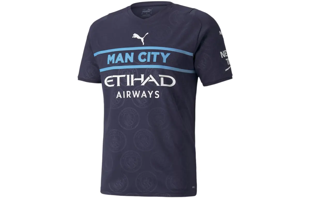 PUMA Manchester City Soccer Jersey Fan Edition Men's Blue