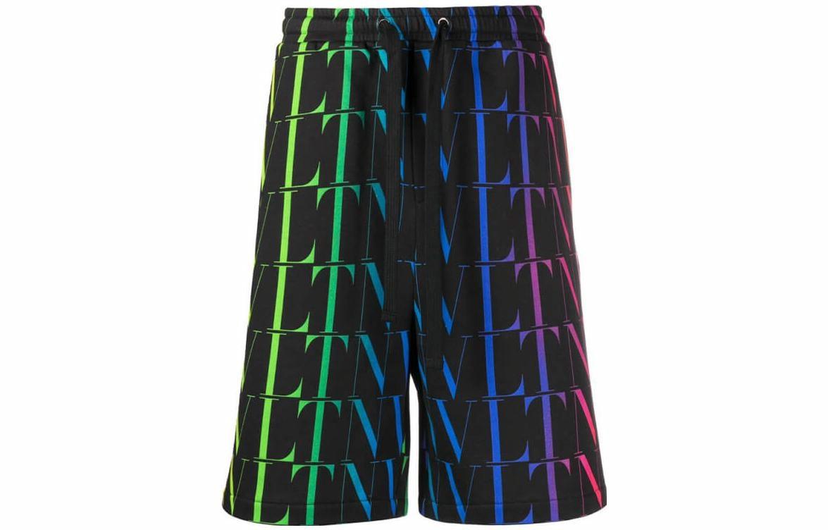 Мужские шорты Valentino Logo (разноцветные)