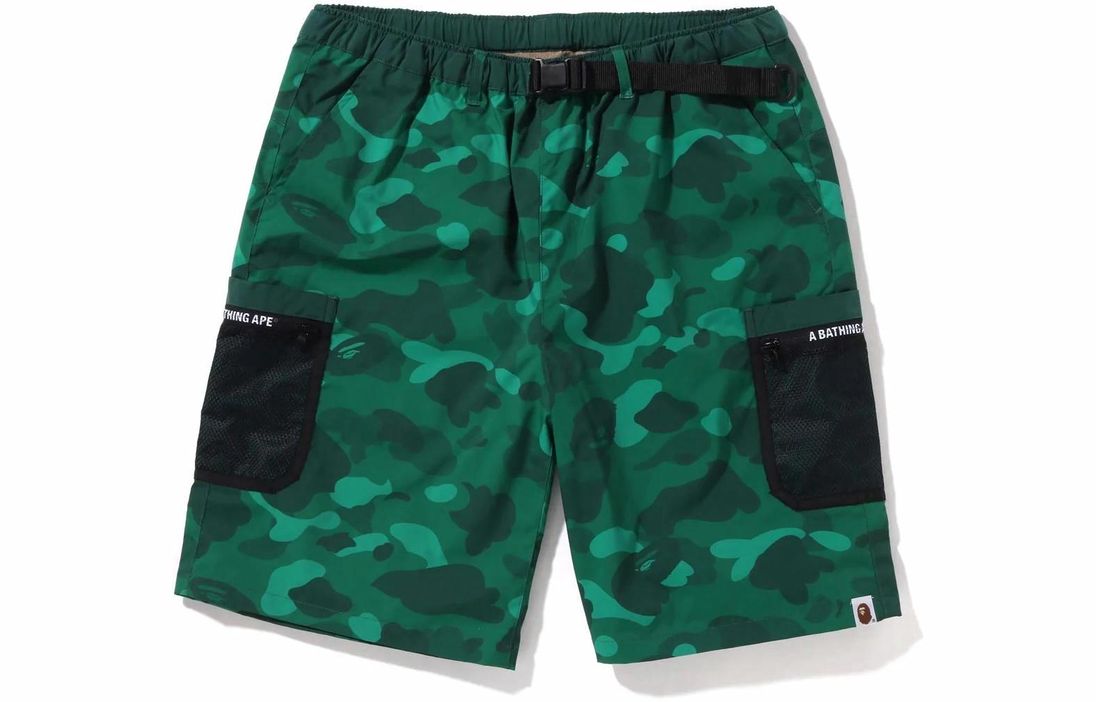 Мужские шорты A BATHING APE (камуфляжные)