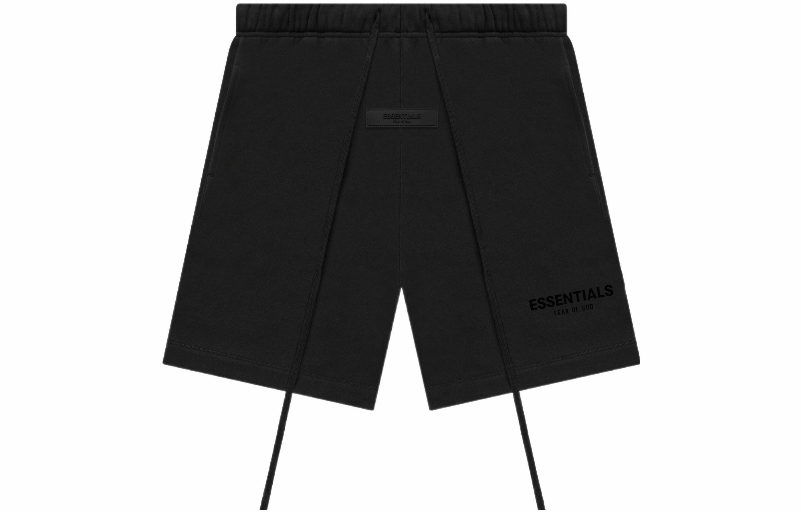 Мужские шорты Fear of God Essentials SS22 (черные)