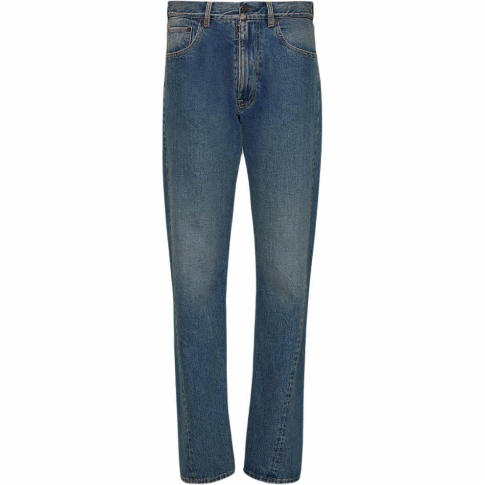 Мужские джинсы Maison Margiela Straight Denim (синие)
