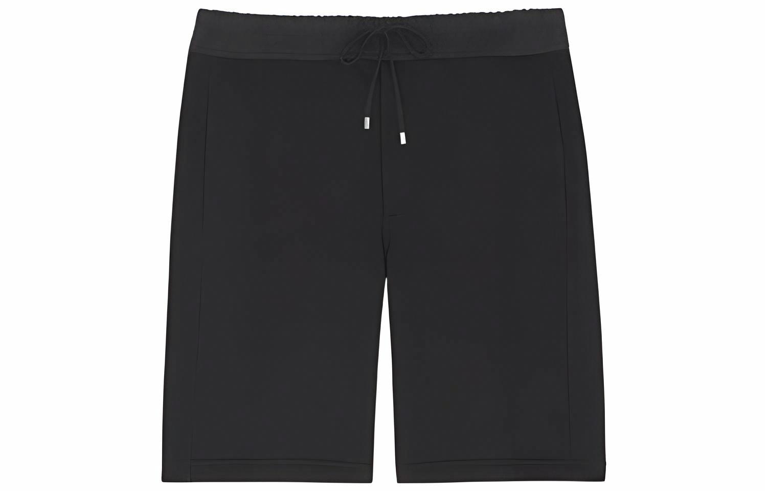 Мужские шорты SAINT LAURENT Бермуды (черные)