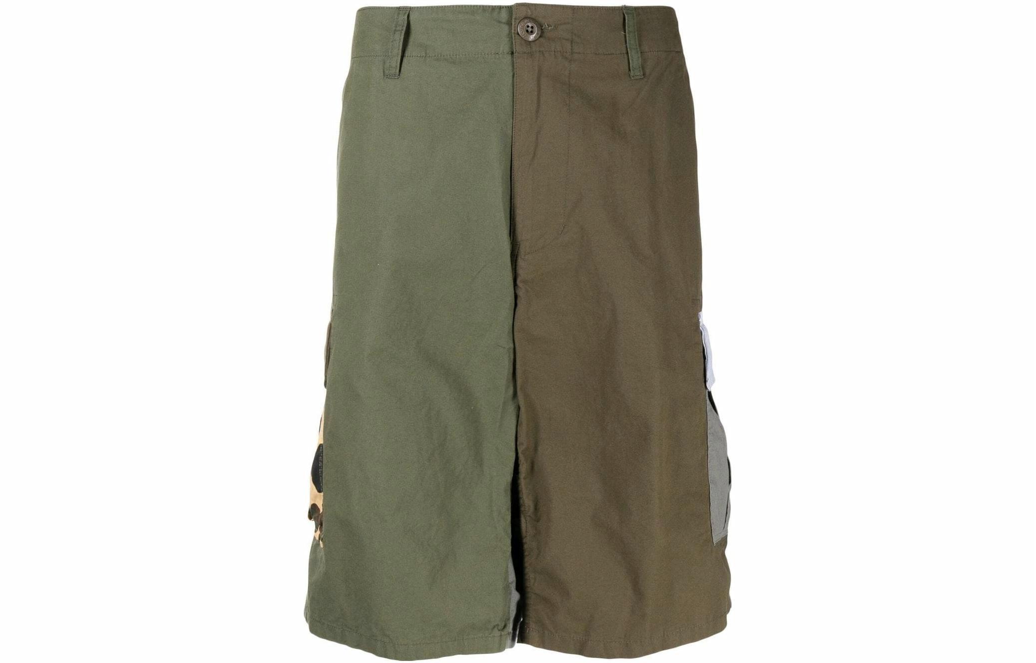 Мужские шорты A BATHING APE Camo Shorts (разноцветные)