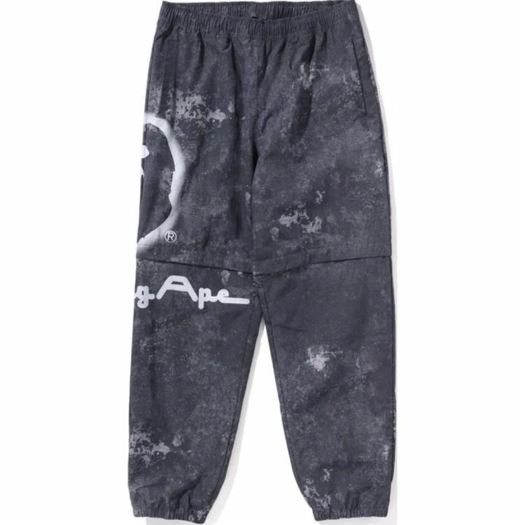 Мужские штаны A BATHING APE BAPE FW24 (черные)