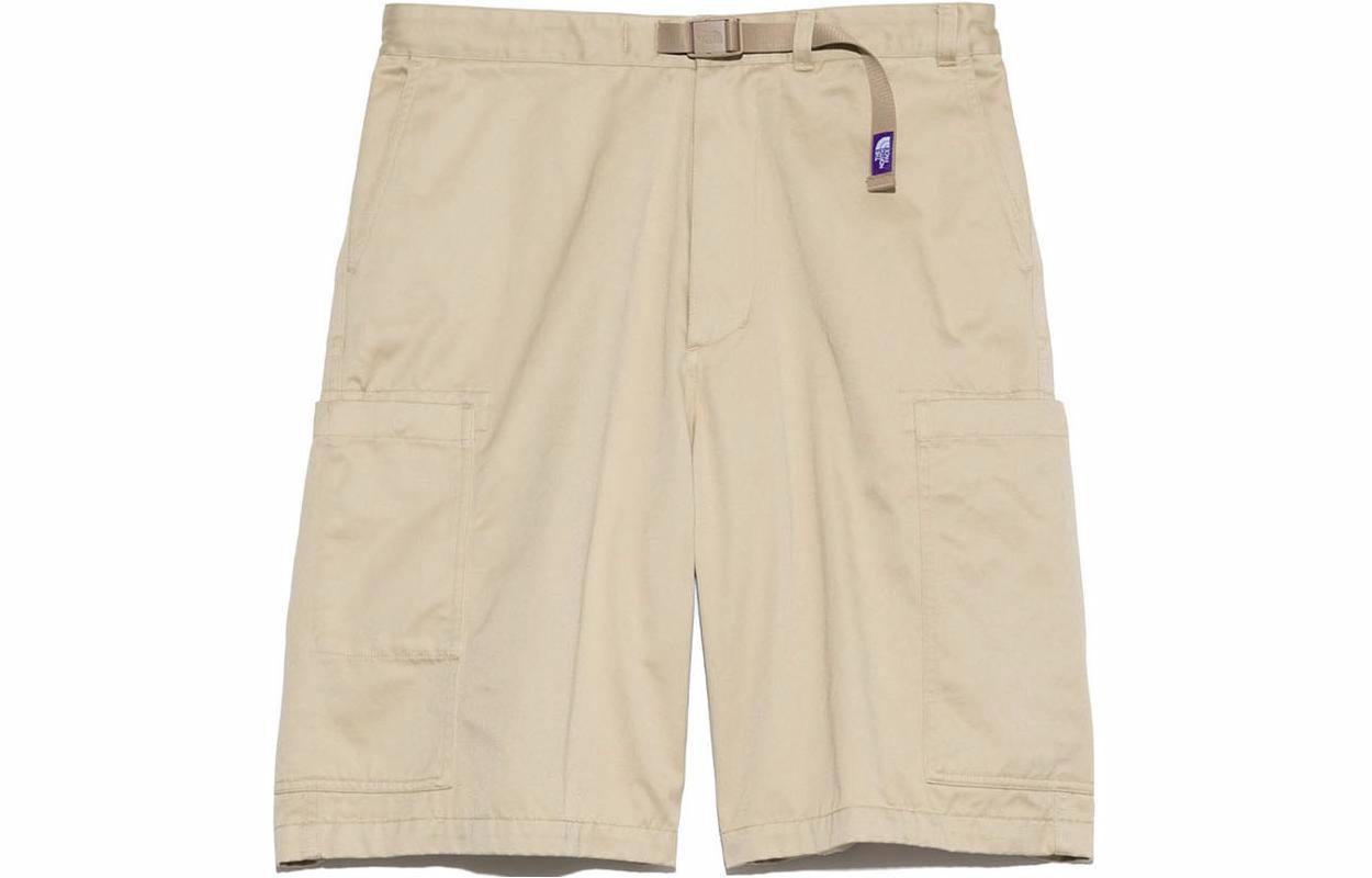 Мужские шорты The North Face Purple Label (бежевые)