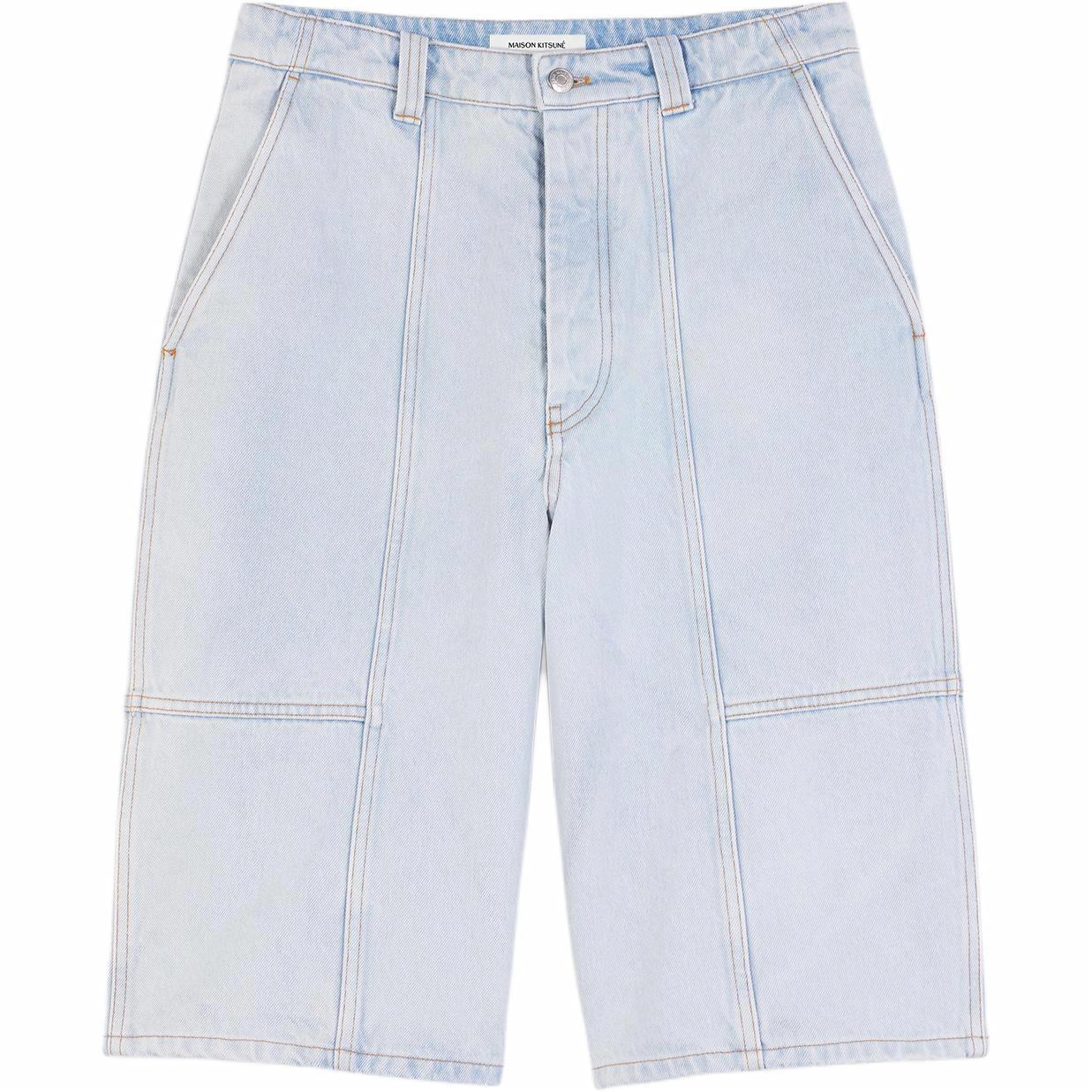 Мужские шорты Maison Maison Kitsune SS24 (голубые)