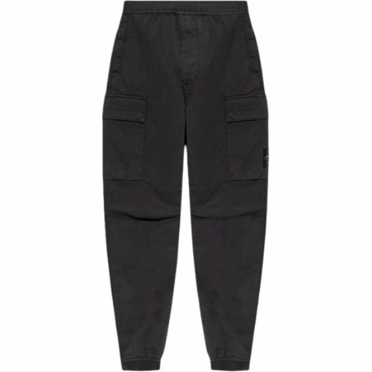 Мужские штаны STONE ISLAND (черные)