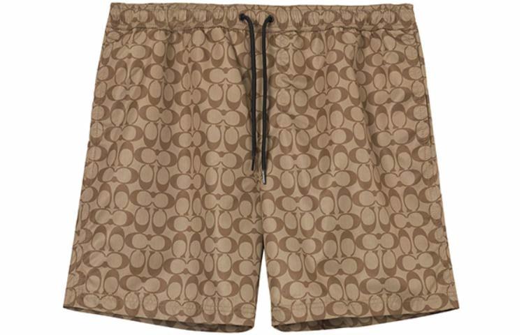 Мужские шорты COACH SS23 Logo (каки)