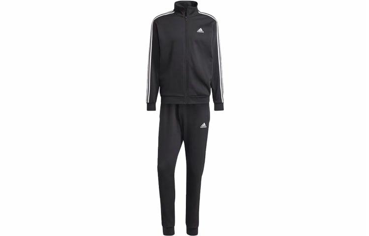 Мужская куртка и штаны adidas (черные)