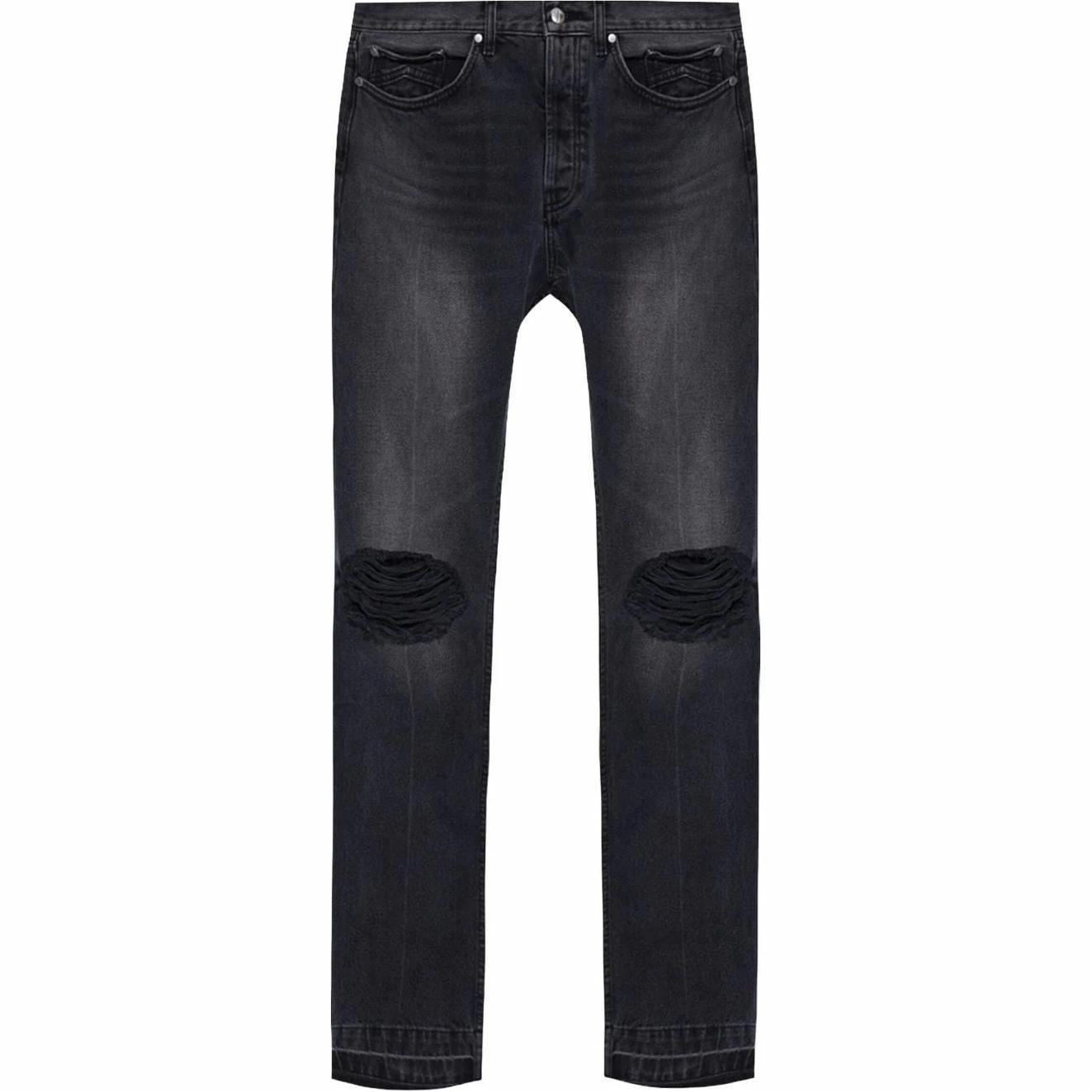Мужские джинсы RHUDE (черные)