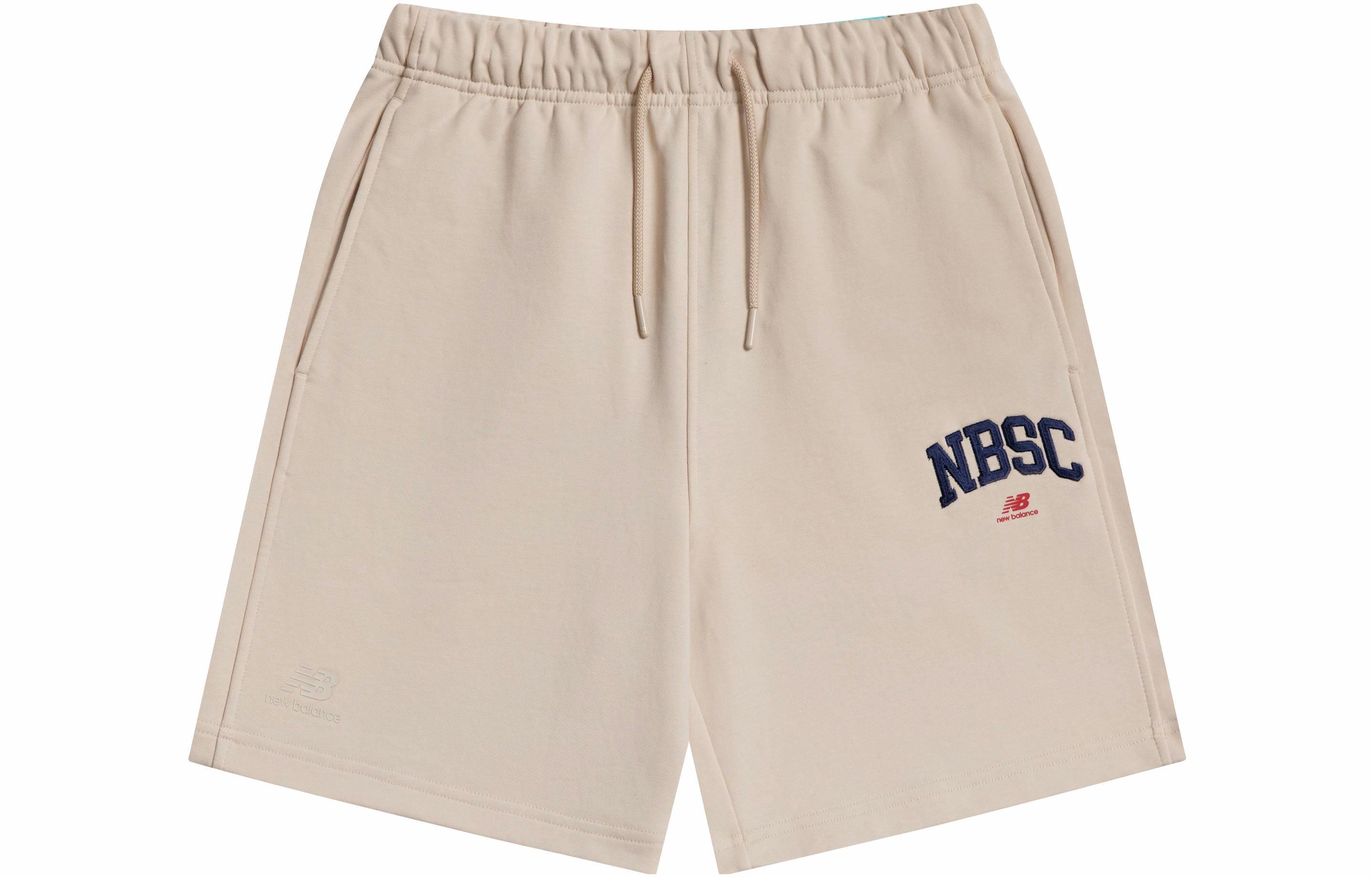 Мужские шорты New Balance 5VD25393-CRE (бежевые)