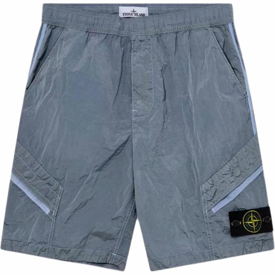Мужские штаны STONE ISLAND SS24 (голубые)
