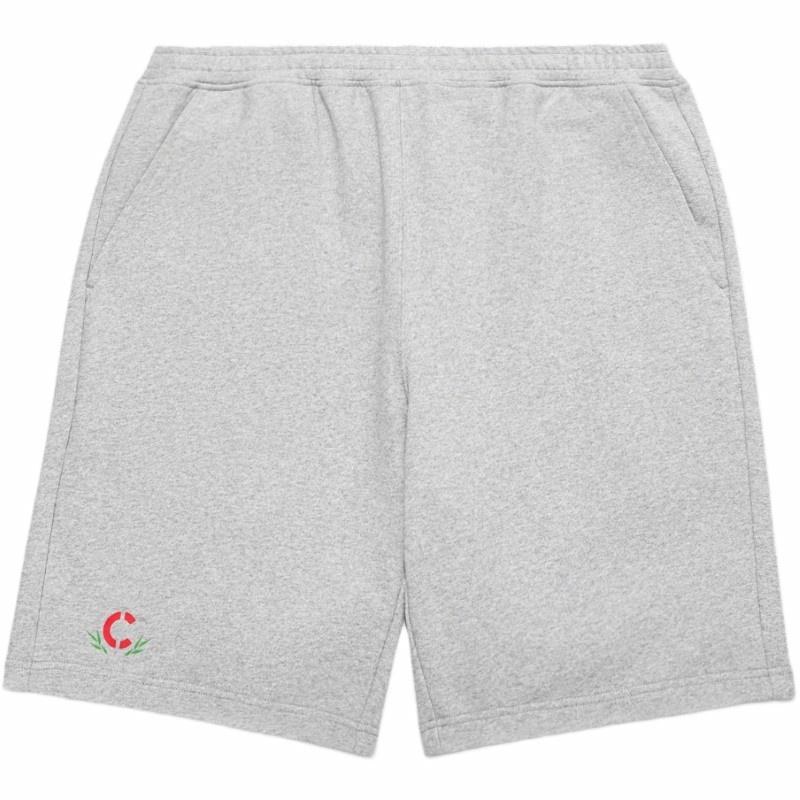 Шорты CLOT Panda Embroidery (серые)