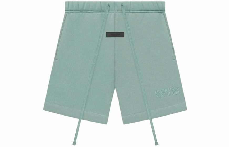 Мужские шорты Fear of God Essentials Sweatshort (голубые)
