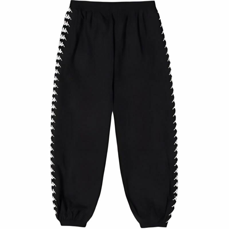 Мужские штаны Kappa Logo Relaxed Joggers (черные)