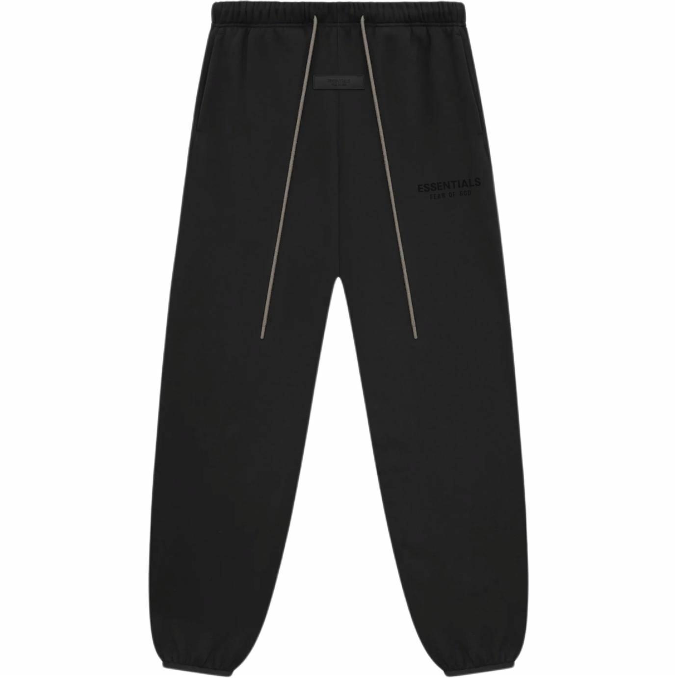 Мужские штаны Fear Fear of God Essentials SS24 Sweatpants (черные)