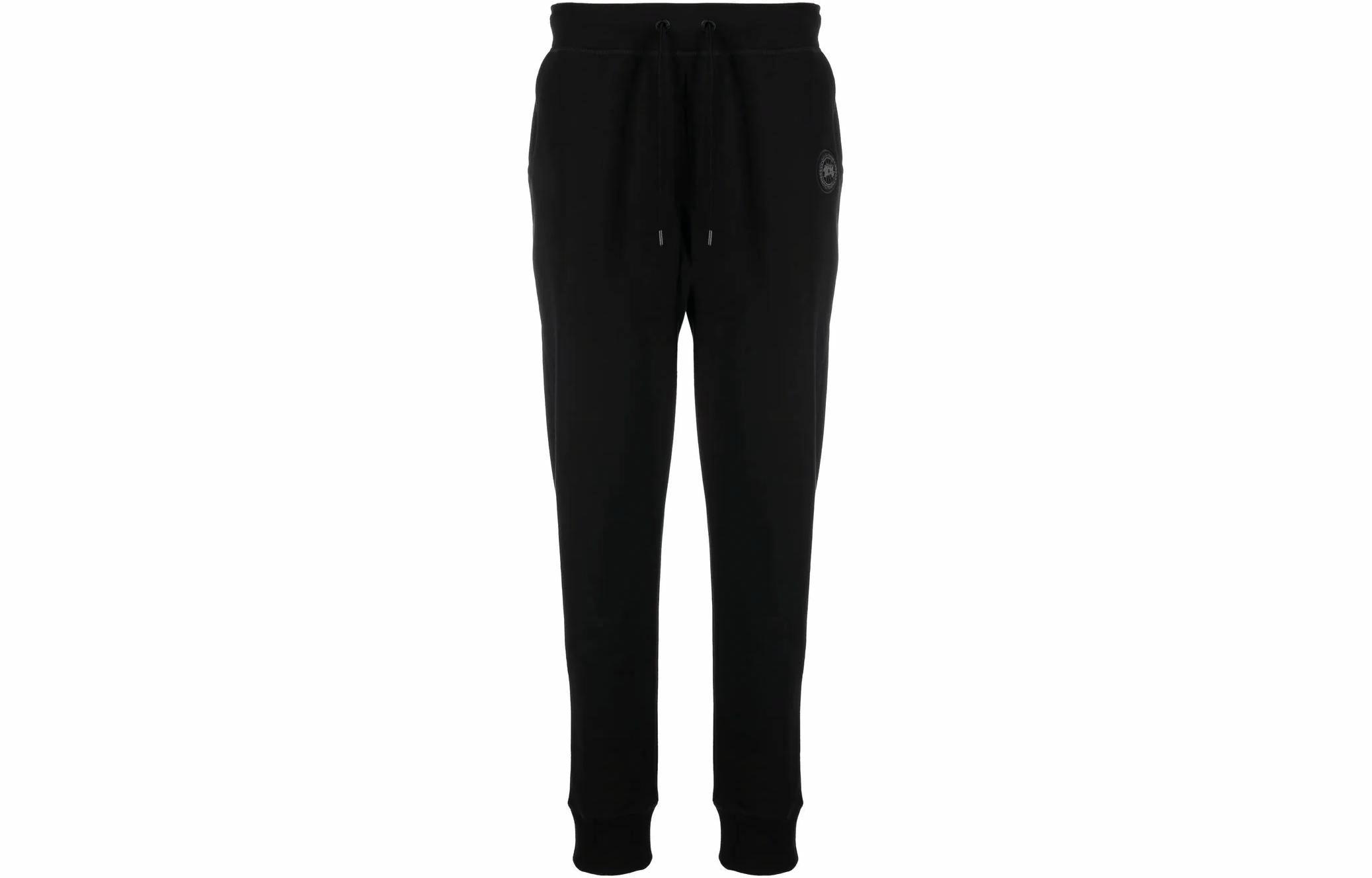 Мужские штаны Canada Canada Goose Huron FW22 Logo (черные)