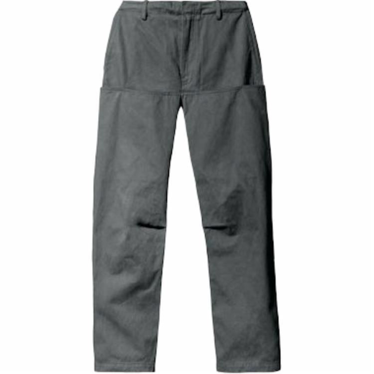 Штаны Yeezy x Gap x Balenciaga Sateen Cargo (серый хаки)