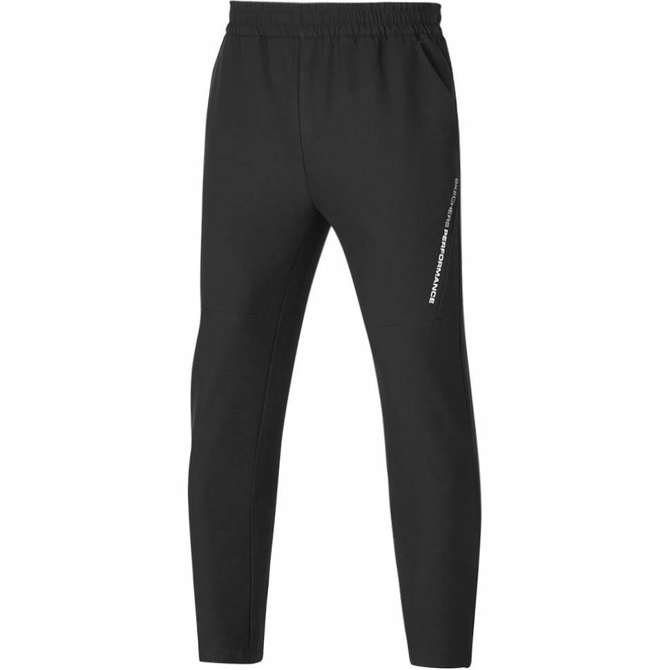 Мужские штаны Skechers Basic Sports Series (угольно-черные)