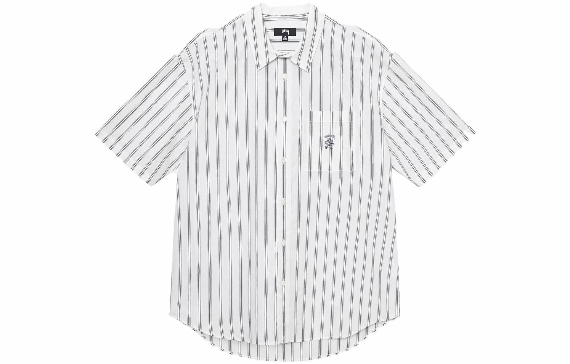Рубашка Stussy BOXY SS23 (белая)