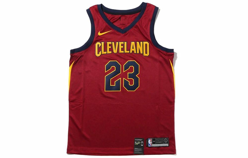 Мужская футболка Nike Icon NBA Jersey (красная) — фото 1