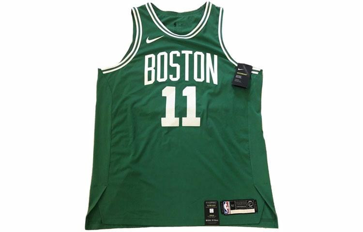Мужская футболка Nike NBA Kyrie Irving Icon Edition Jersey (зеленая) — фото 1
