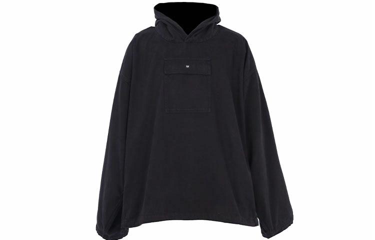 Куртка Yeezy x Gap x Balenciaga Sateen Anorak (черная)