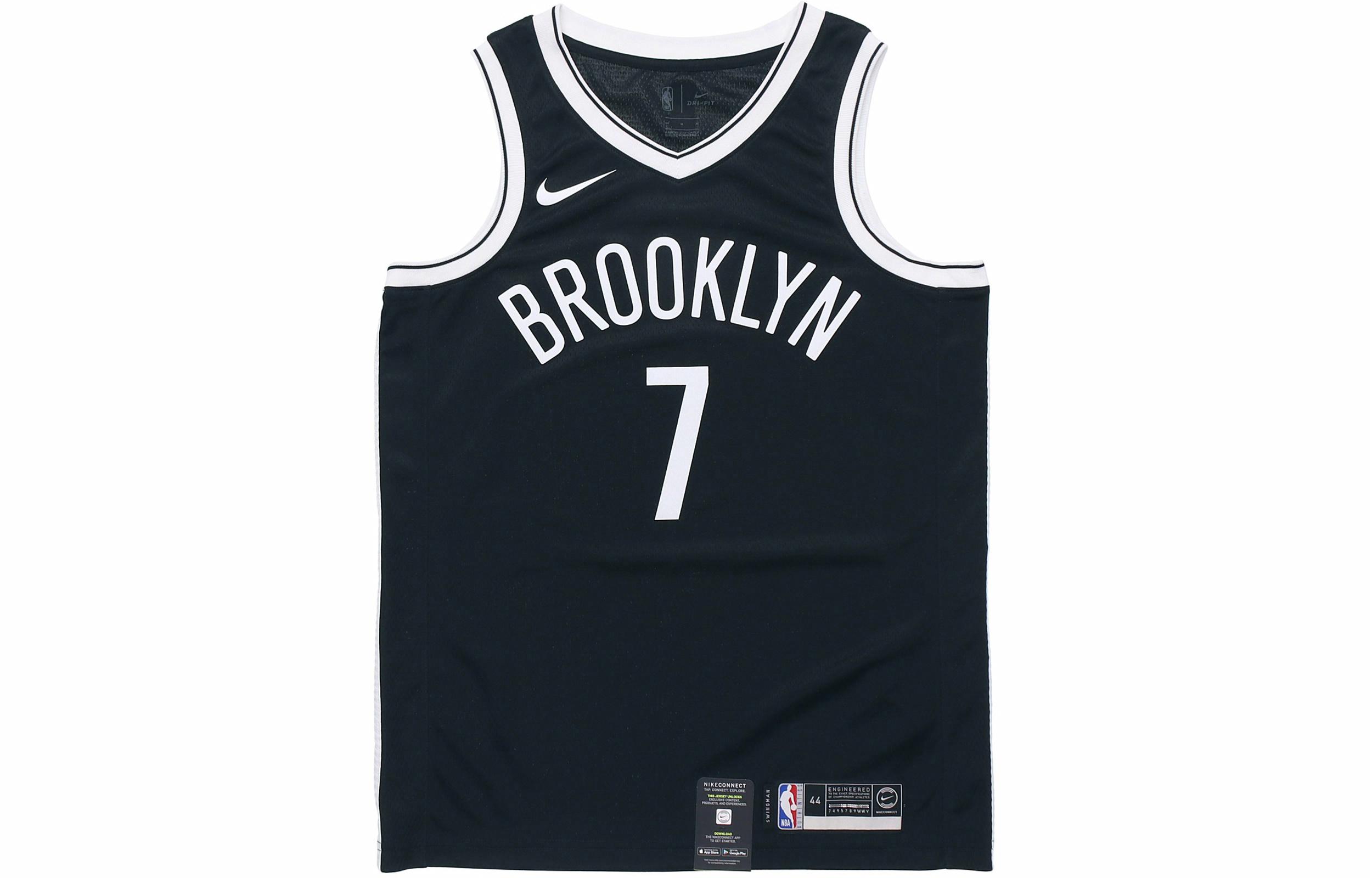 Мужская футболка Nike NBA Jeremy Lin Icon Edition Swingman Jersey SW (черная) — фото 1