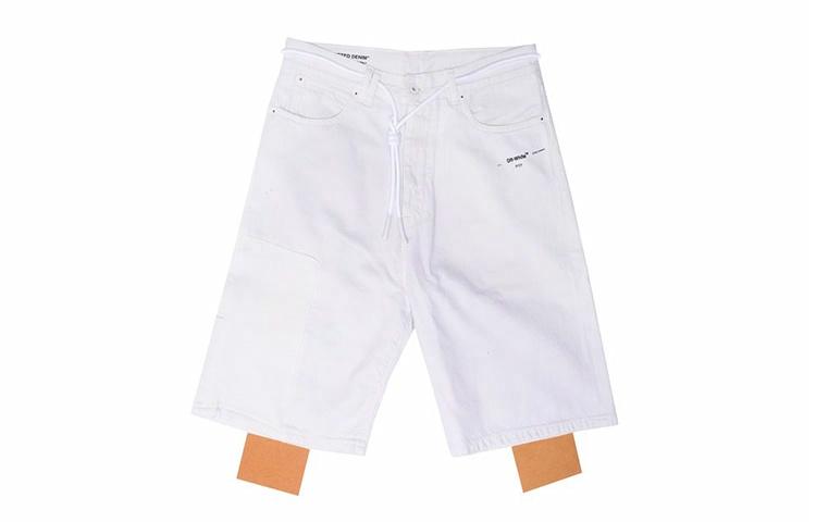 Мужские shorts OFF-WHITE (белые)