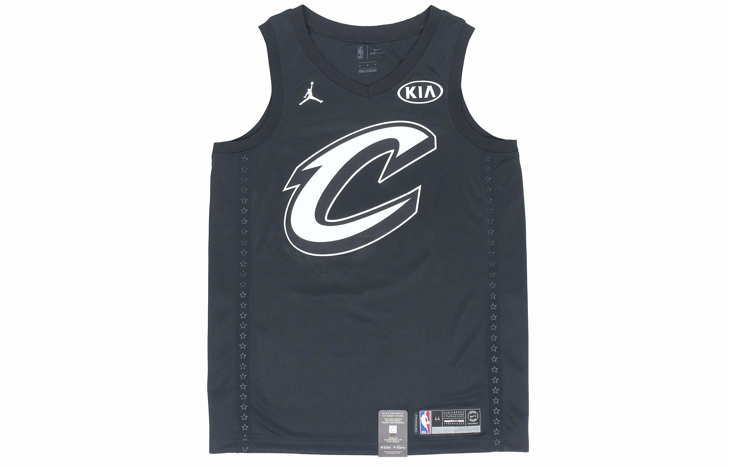 Мужские спортивная майка Jordan All Star Jersey Air NBA James SW Jersey (черный) — фото 1