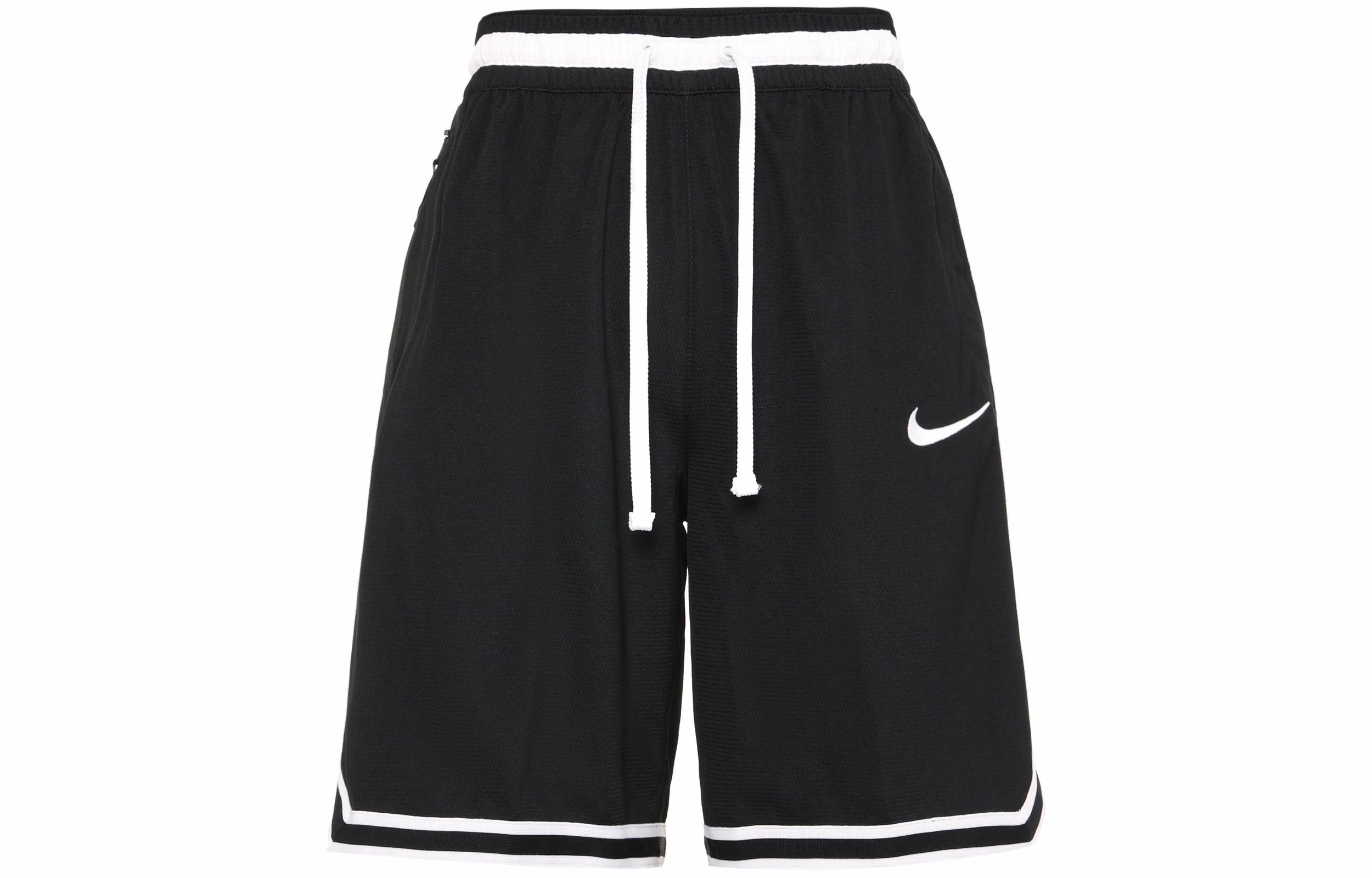 Мужские шорты Nike DRI-FIT DNA (черно-белые) — фото 1