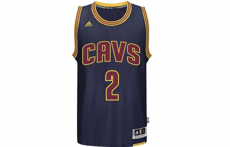 Мужская футболка adidas Kyrie Irving Swingman dark blue (темно-синяя) — фото 1