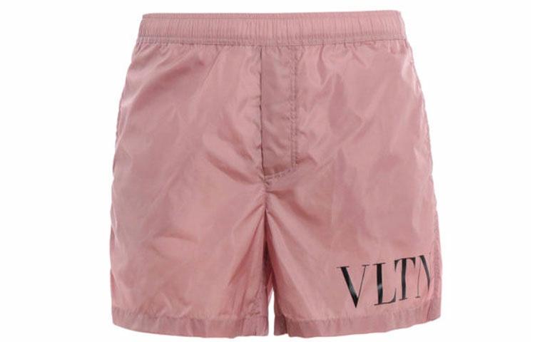 Мужские шорты Valentino (розовые)