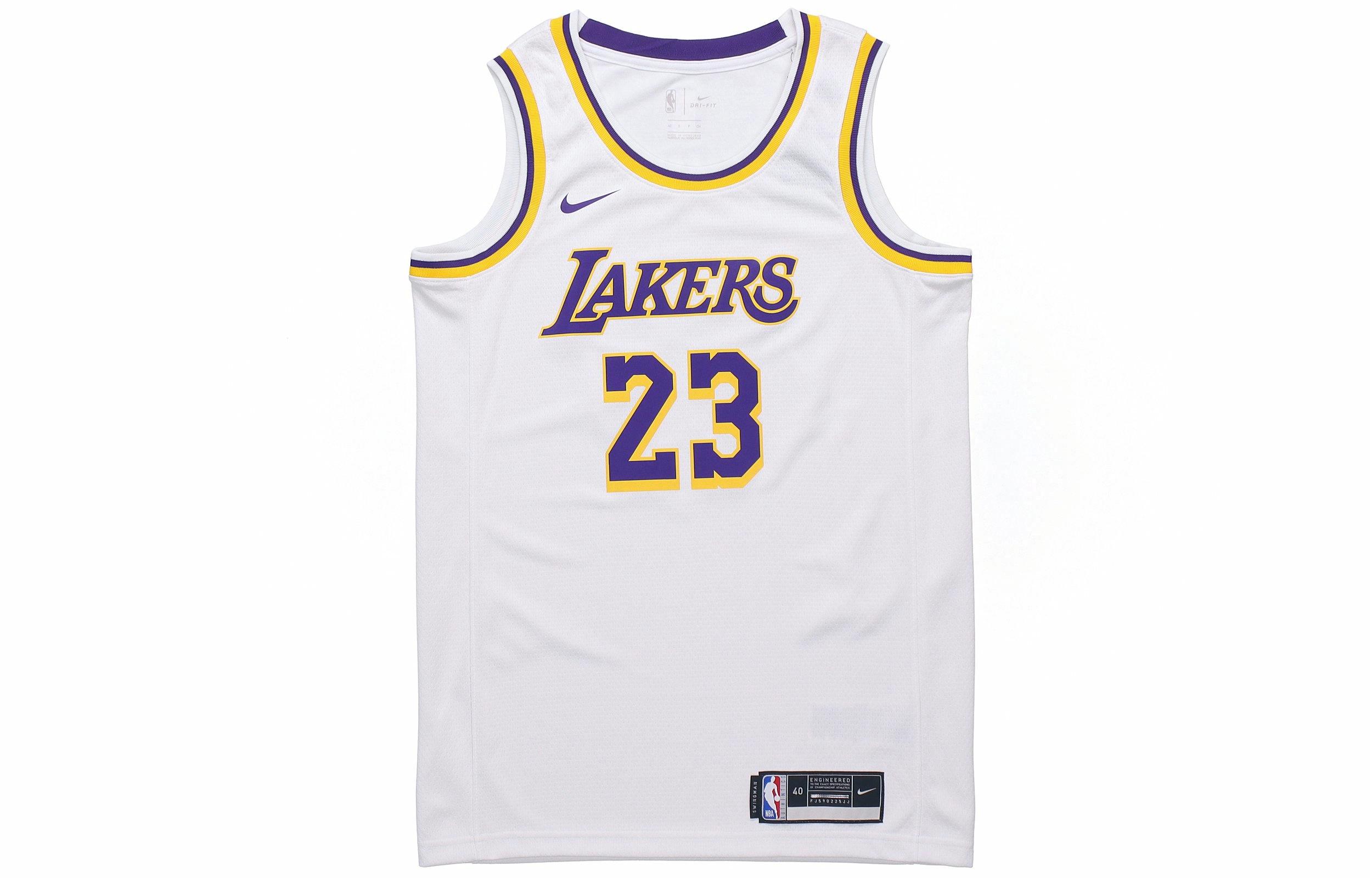 Мужская майка Nike Dri-Fit NBA SW23 (белая) — фото 1