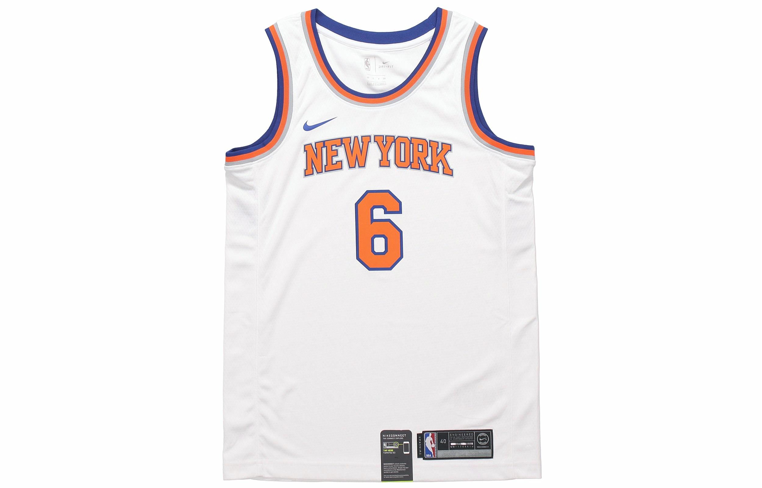 Мужская майка Nike Knicks Porzingis (белая) — фото 1