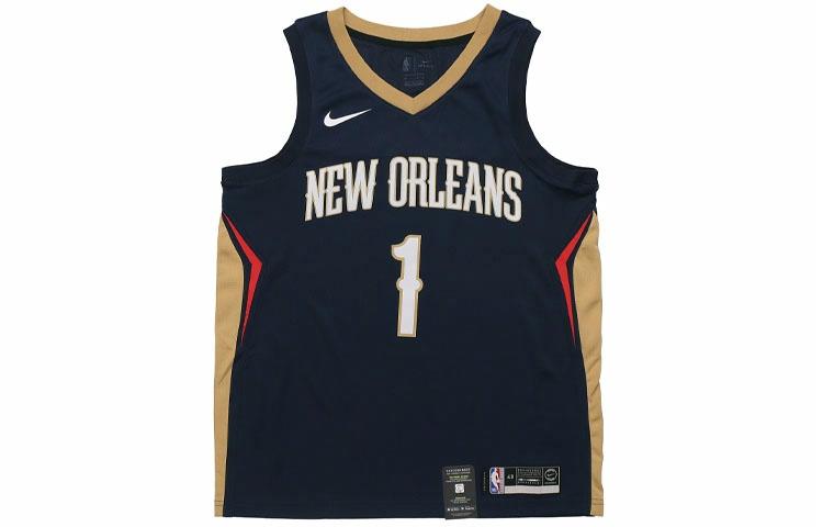 Мужская футболка Nike NBA Zion Williamson SW 1 (темно-синяя) — фото 1