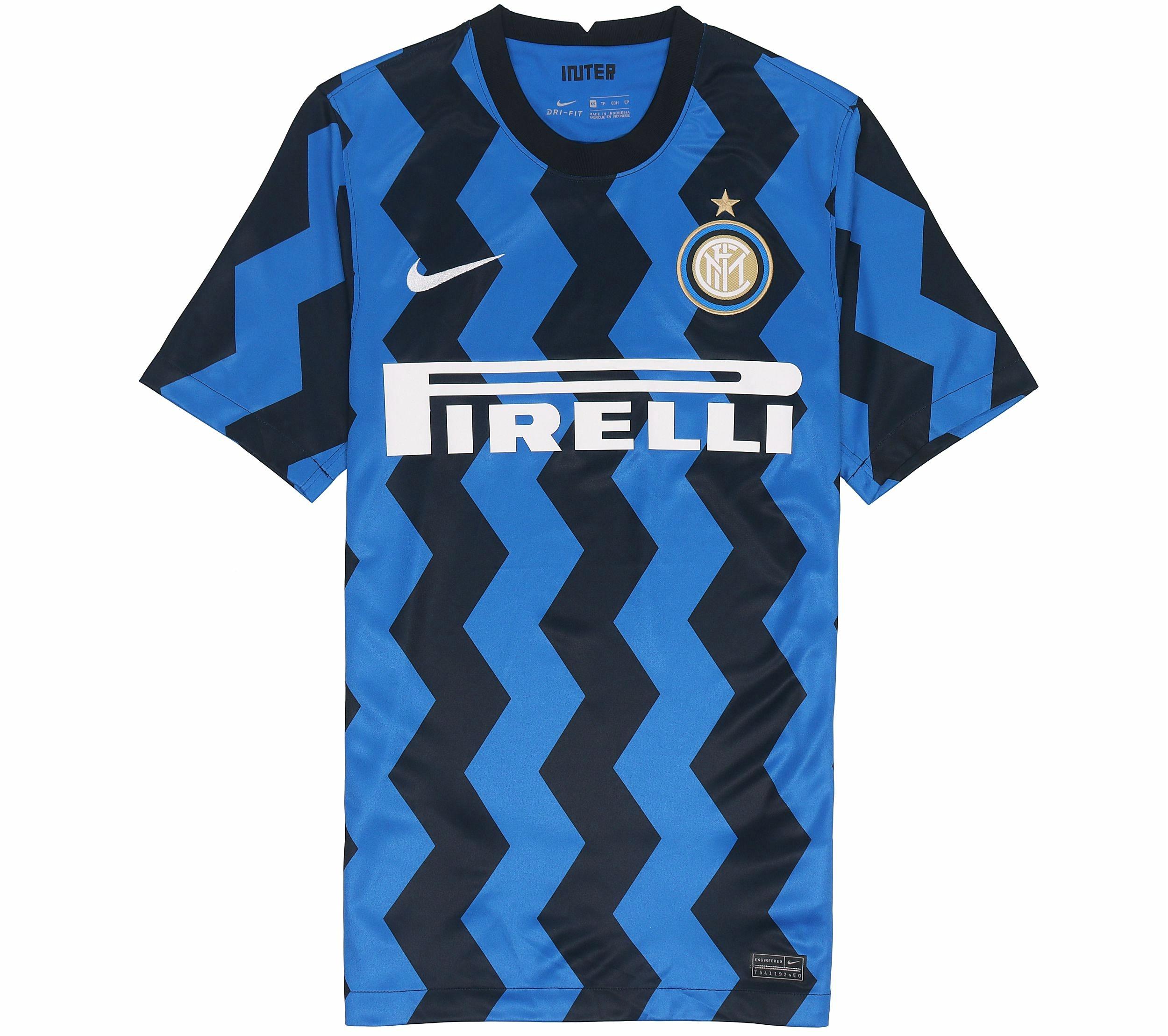 Мужская футболка Nike Inter Milan Jersey (сине-белая) — фото 1