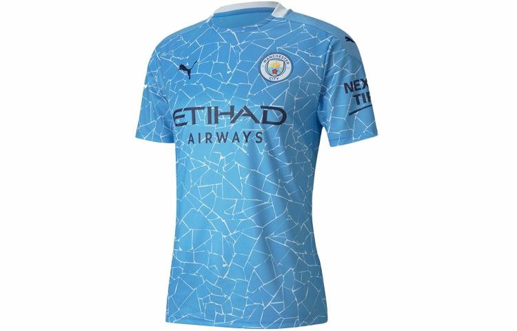 Мужская футболка Puma Manchester City FC Fan Jersey (голубая) — фото 1