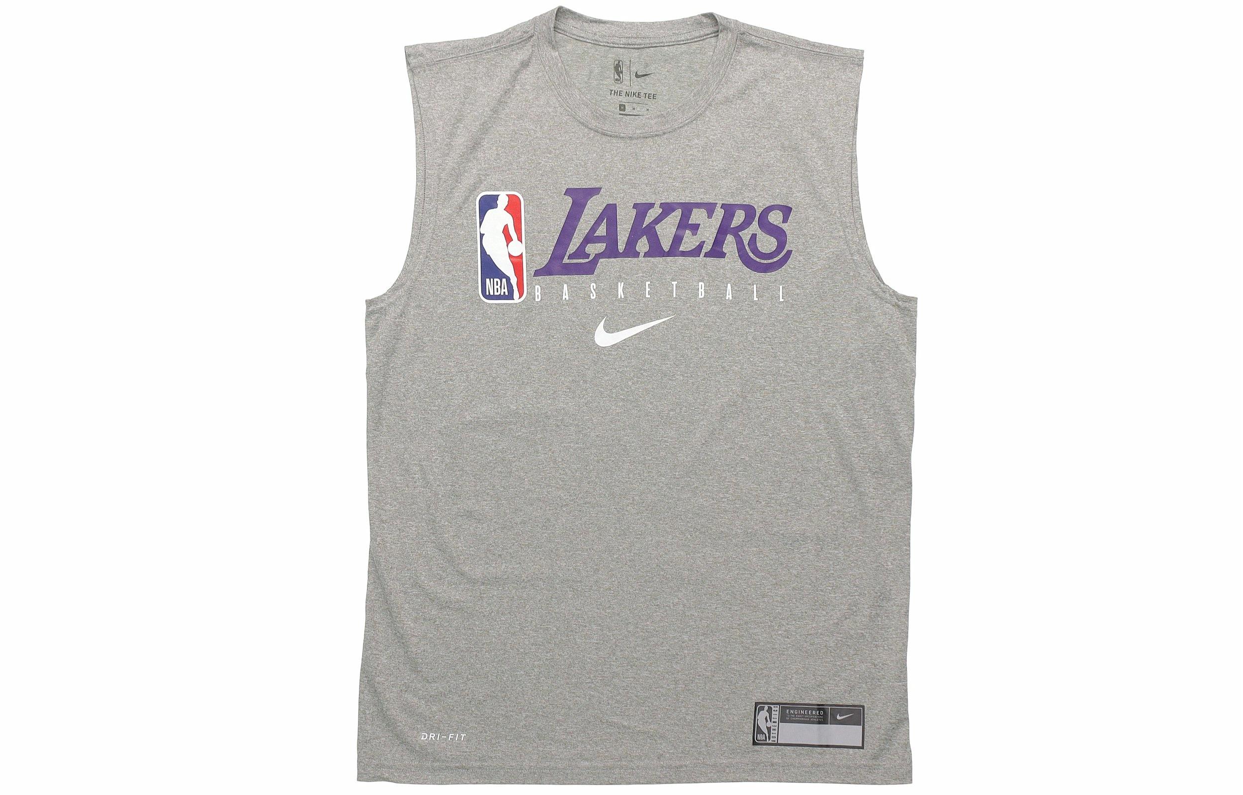 Мужская майка Nike LA Lakers (серая) — фото 1