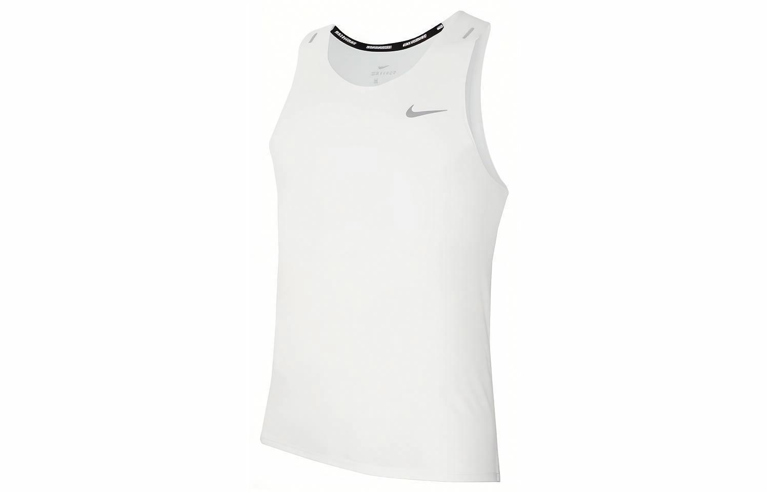 Мужская футболка Nike Dri-fit (белый) — фото 1