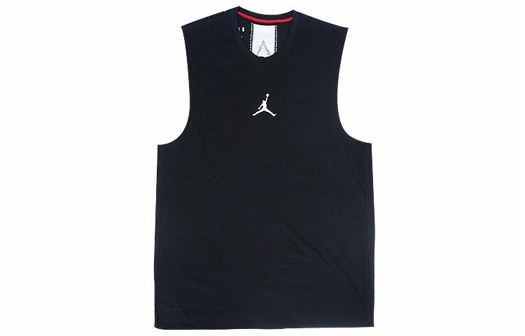 Мужская майка Jordan Быстросохнущая баскетбольная (черная) — фото 1