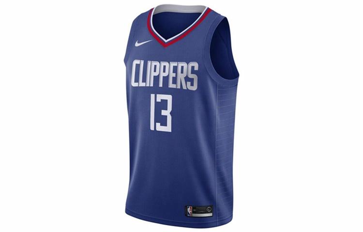 Мужская футболка Nike NBA Clippers George 13 (синяя) — фото 1