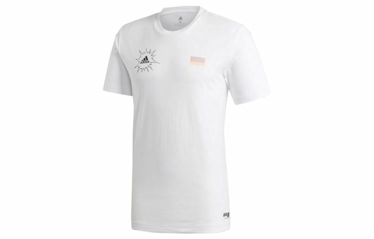 Мужская футболка adidas Tsubasa T (белая) — фото 1