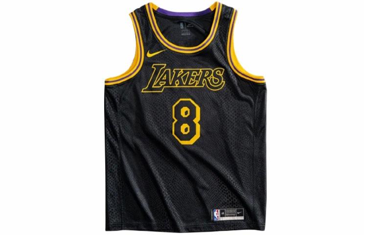 Мужская джерси Nike NBA Los Angeles Lakers (черная) — фото 1
