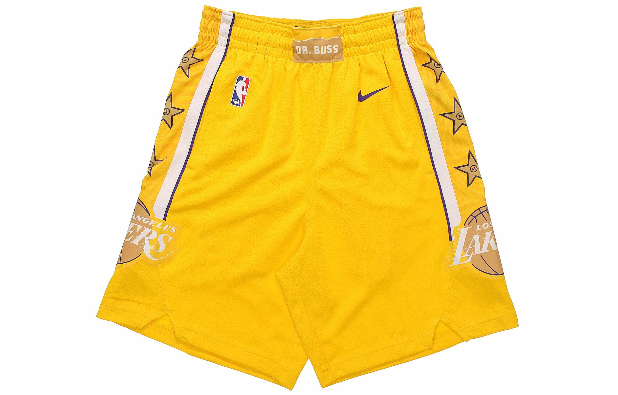 Мужские штаны Nike NBA (желтые) — фото 1