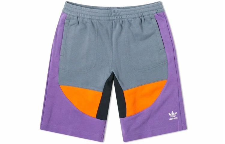 Мужские шорты adidas originals Outdoor Short (сине-серые) — фото 1