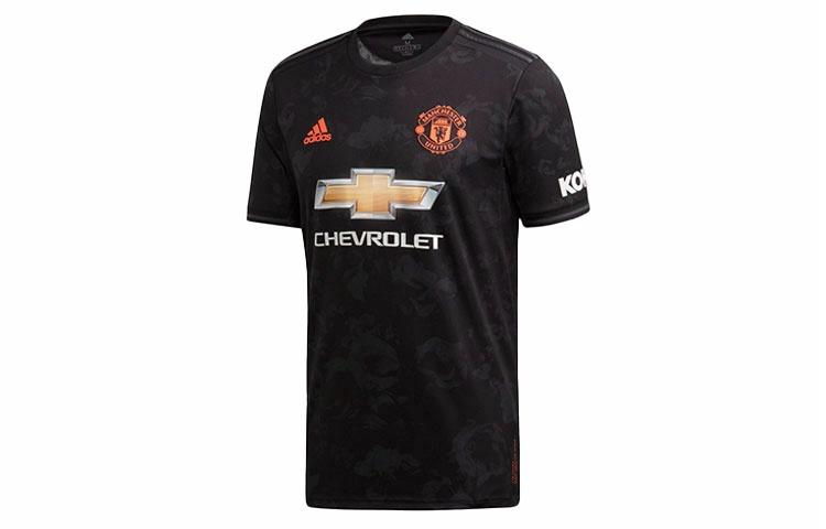 Мужская футболка adidas Манчестер Юнайтед 19-20 (черная) — фото 1