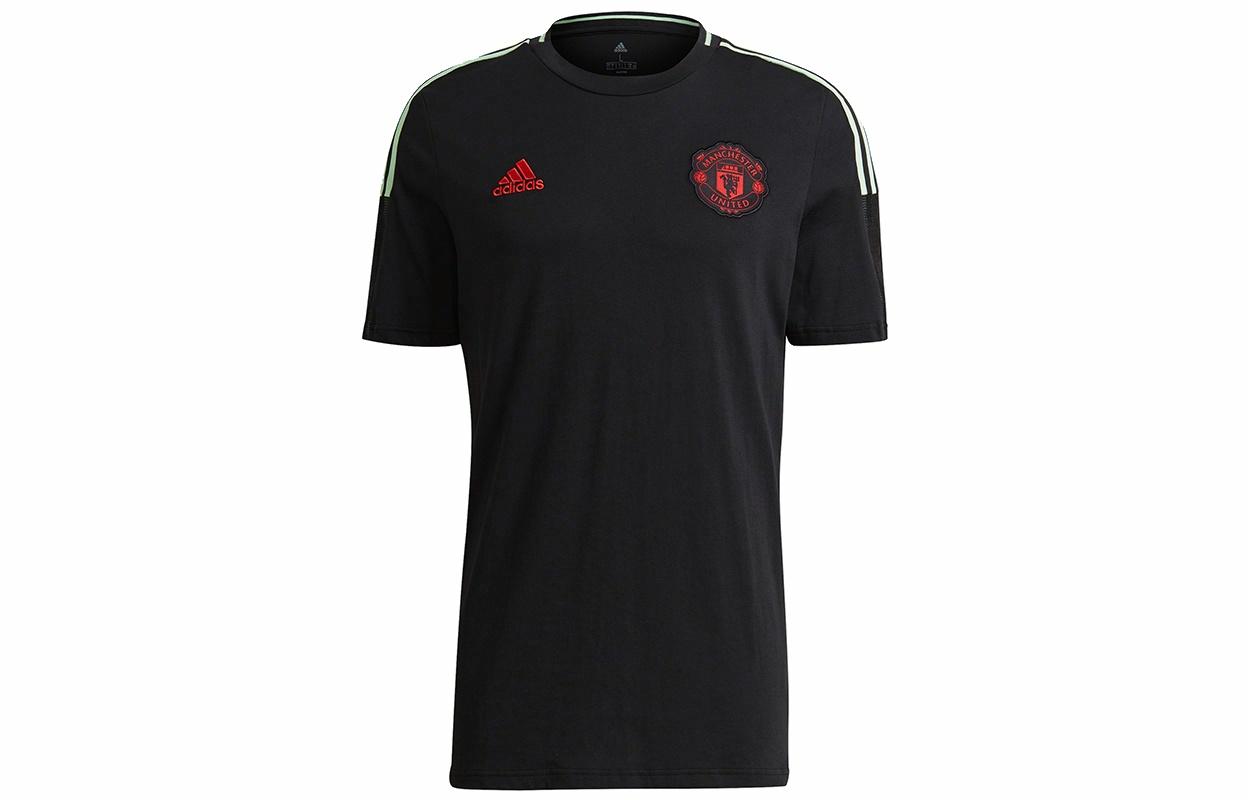 Мужская футболка adidas Mufc Tee (черный) — фото 1
