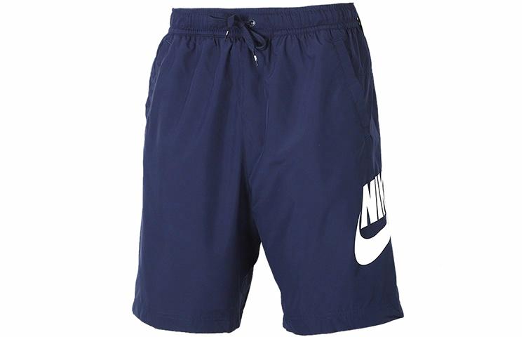 Мужские шорты Nike Ce Short Woven Hybrid Logo (темно-синие) — фото 1
